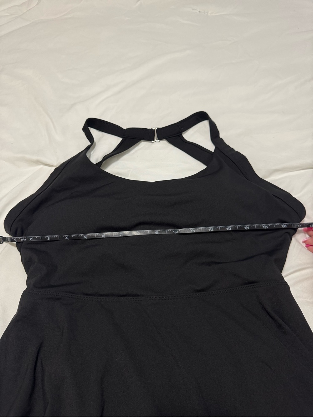 HALARA Black athletic dress with built in shorts - Picture 5 of 6